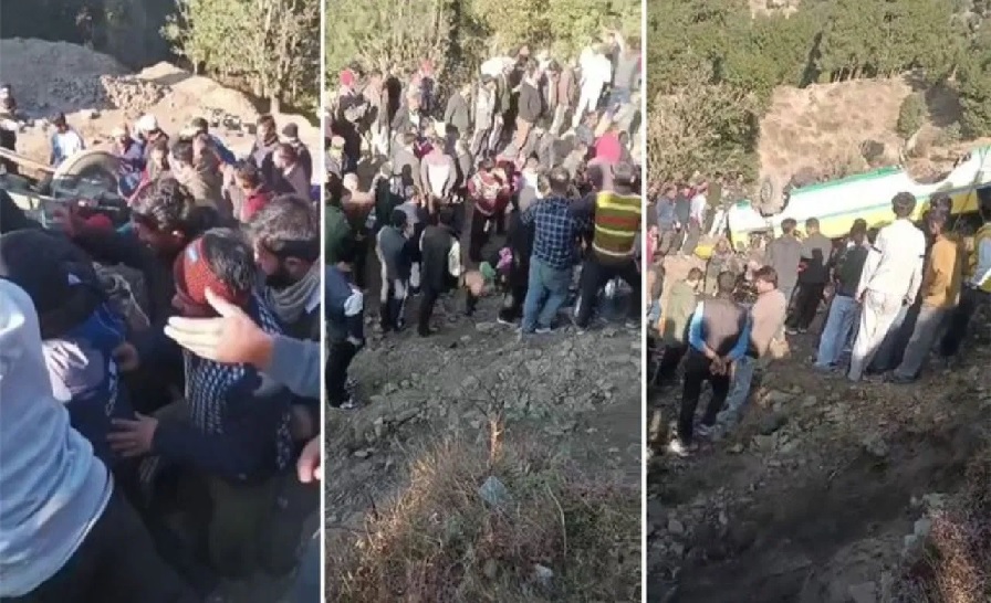 खाई में गिरी प्राइवेट बस, 8 यात्रियों की मौके पर ही मौत, दर्जनों लोग गंभीर रूप से घायल