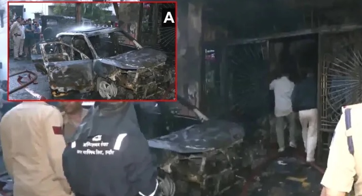 इंदौर में बड़ा हादसा, इलेक्ट्रिक कार चार्जिंग के दौरान मकान में लगी आग, 7 लोगों की जिंदा जलकर मौत, 3 गंभीर रूप से घायल