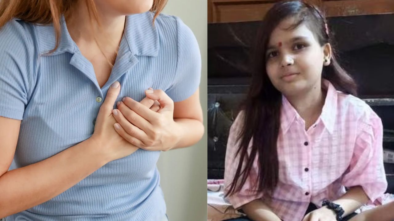 पढ़ाई करते-करते अचानक गिरी 15 साल की छात्रा, साइलेंट हार्ट अटैक की आशंका, 90% अंक आने की थी उम्मीद