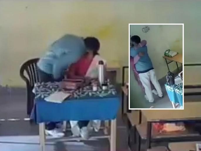 शर्मनाक…सरकारी स्कूल के दो टीचर क्लासरूम में ही करने लगे रोमांस, VIDEO वायरल होते ही दोनों सस्पेंड